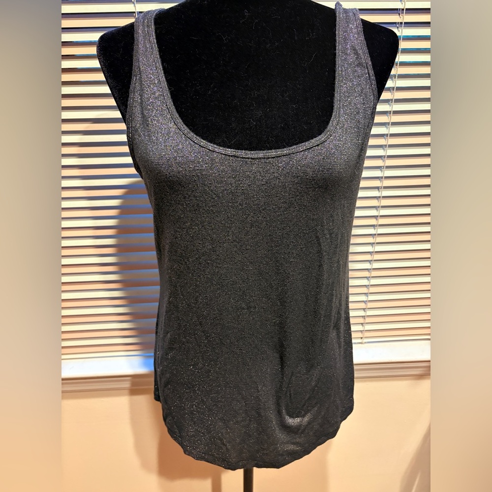 Jennifer Lopez Black Sparkle Top